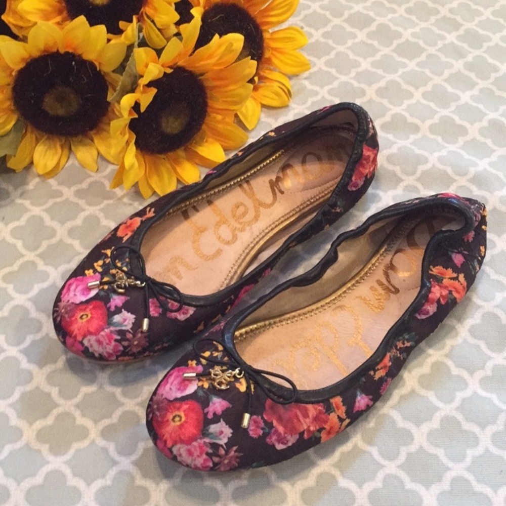 Sam Edelman Felicia Floral Flats 8